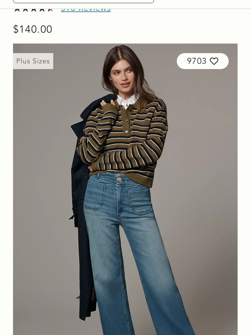 Maeve Colette Jeans in Light Blue
